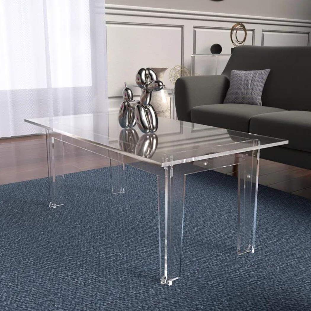 Nova Acrylic Coffee Table | Clear