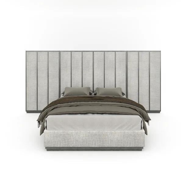 Tofu Bed Without Storage | King | Grey Fabric