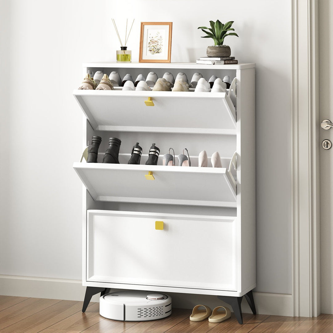 Kalyna Shoes Rack | White