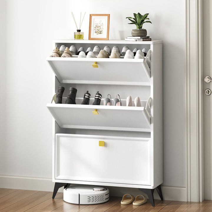 Kalyna Shoes Rack | White