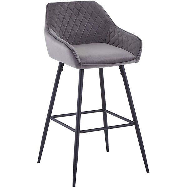 Asher Bar Stool | Grey