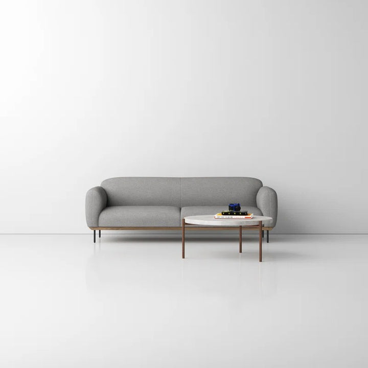 Rivet Sofa | 2 Seater | Grey