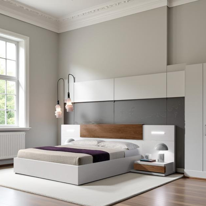 Richie Bed Hydraulic with Storage | King