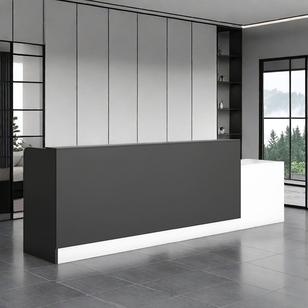 Aote Reception Table | Grey + White