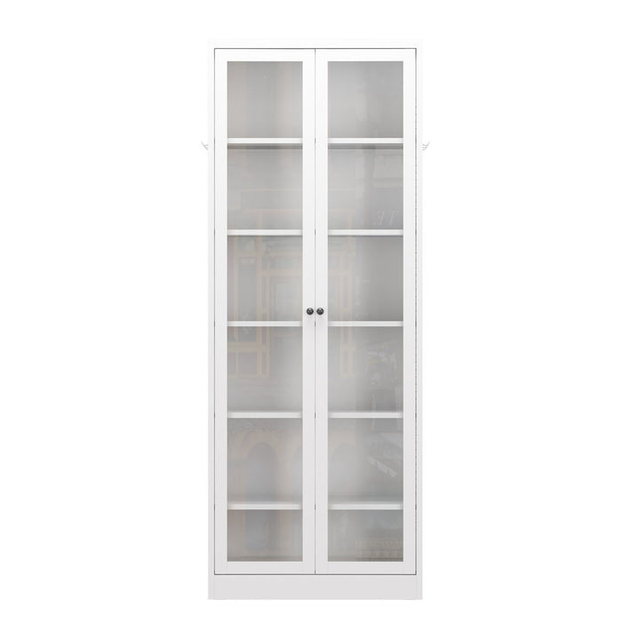 Kenta Tall Crockery Unit | White