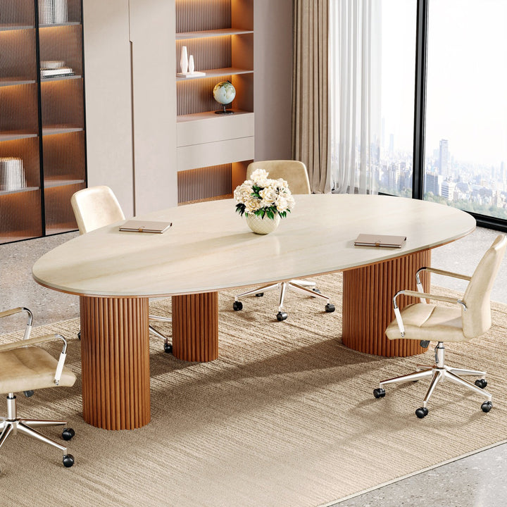 Kriti Conference Table |Beige