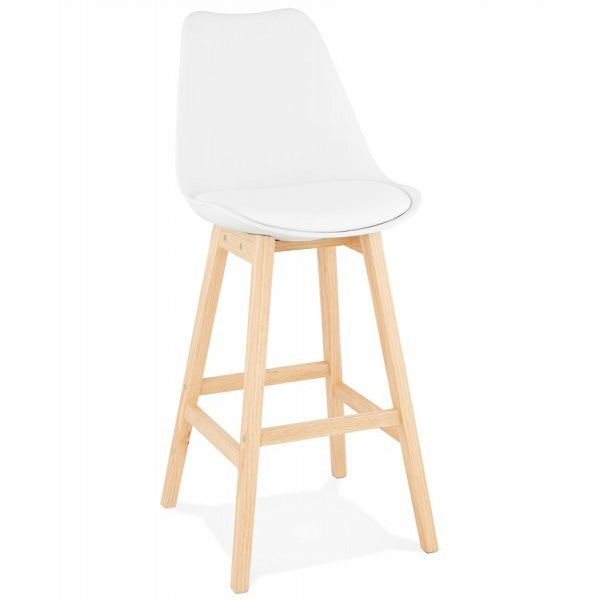 Samuel Bar Stool | White