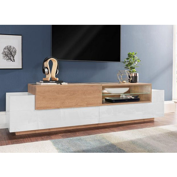 Refer Tv Stand | White&Beige