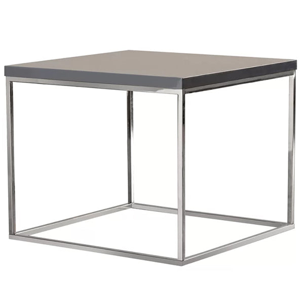 Tal Large End Table | Grey