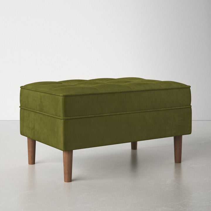 Diyas Ottoman | Olive Green