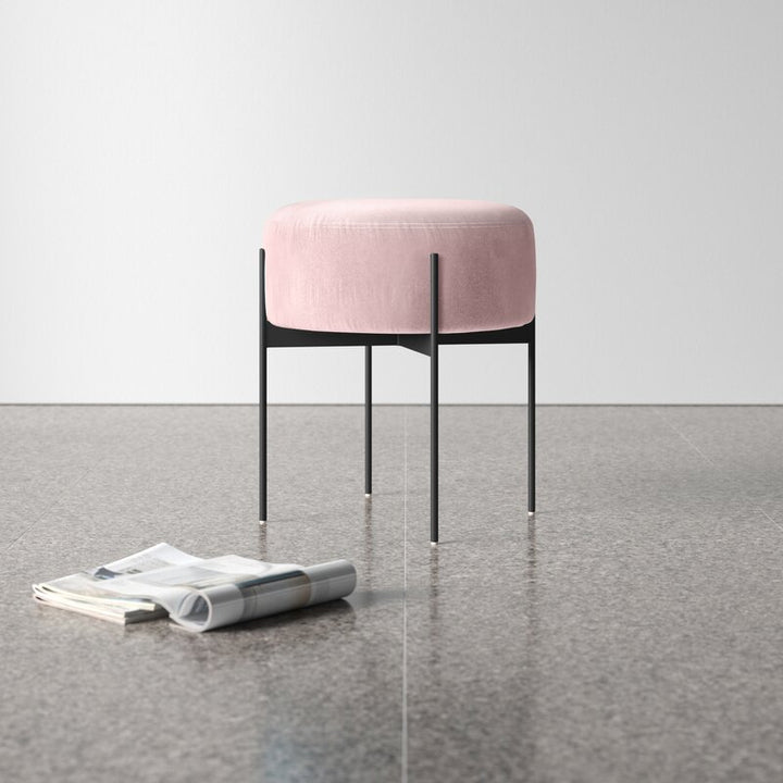 Zitts Ottoman | Pink