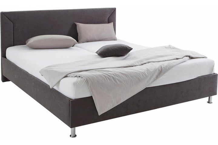 Imperium Bed Without Storage | King | Brown Leatherette