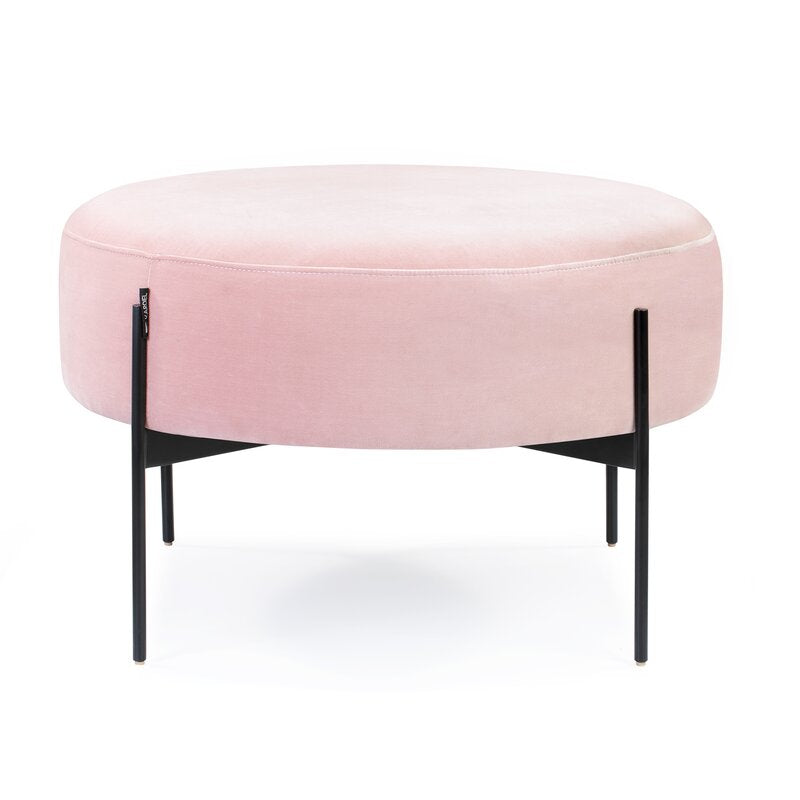 Mendi Ottoman | Pink