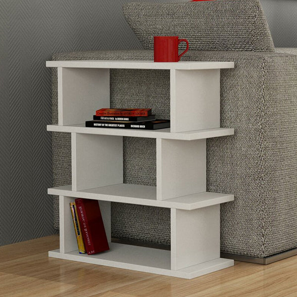 Multibox End Table | White