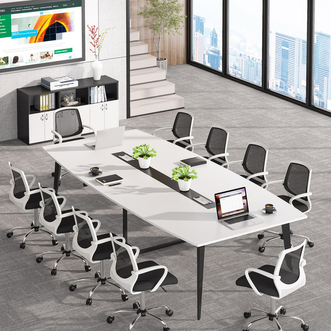 Eli  Conference table | White
