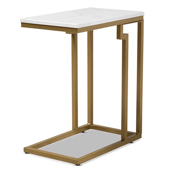 Renzo End Table | White