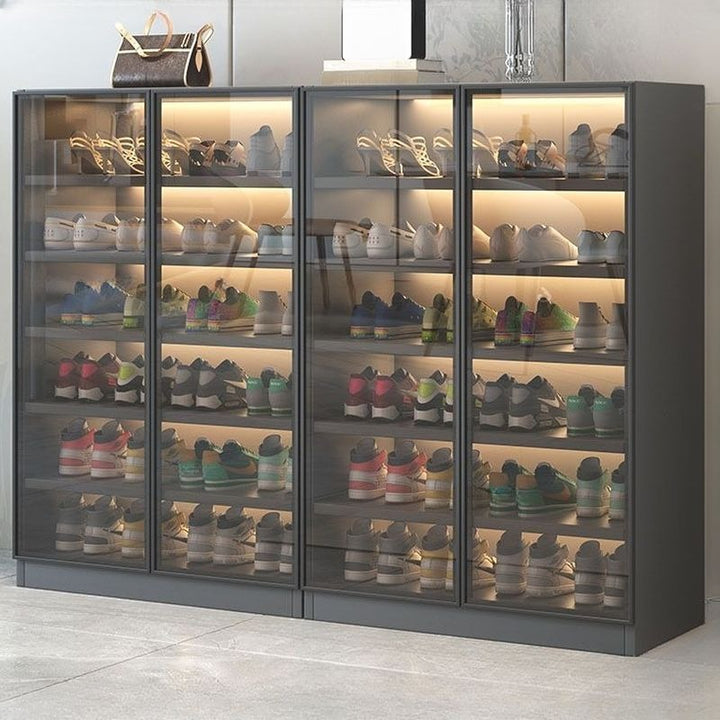 Zele Shoe Rack | Black