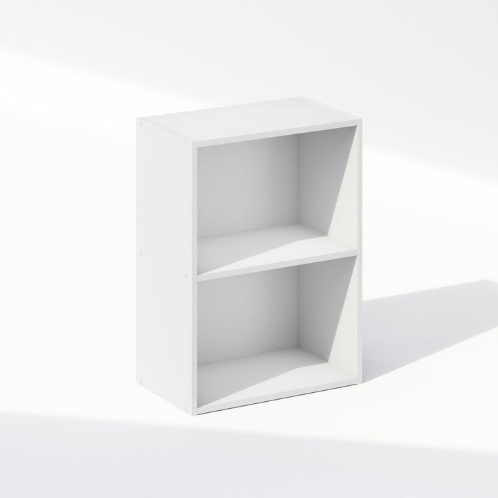 Meza Open Storage | White
