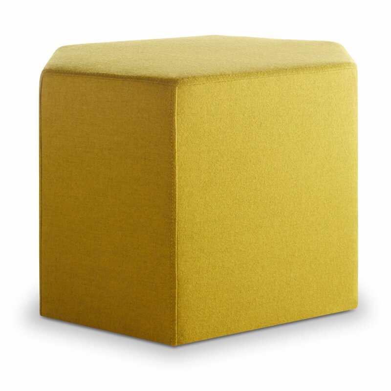 Jeaks Ottoman | Yellow