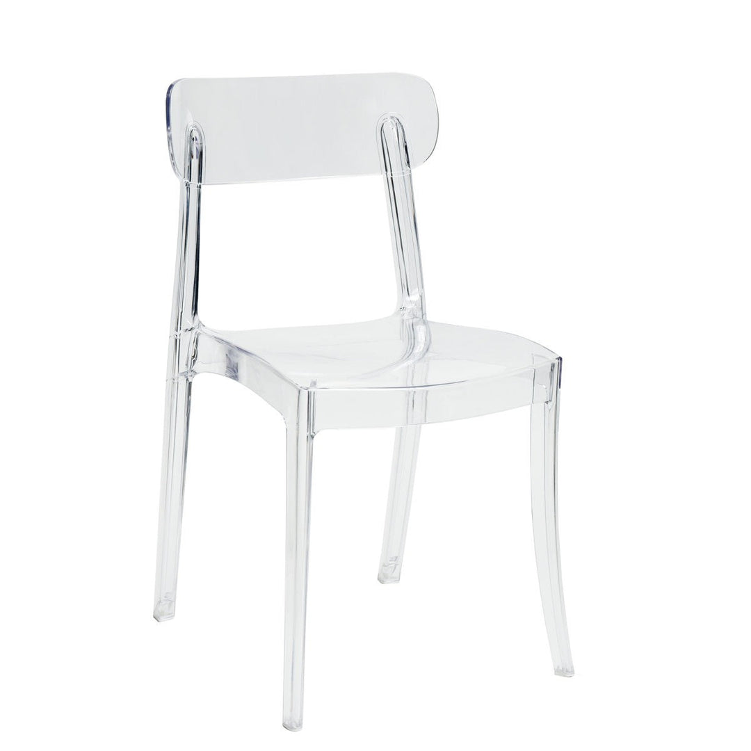Oksana Acrylic Chair | Clear