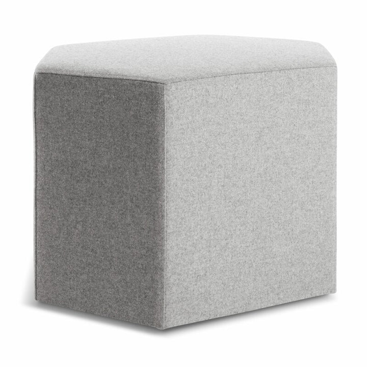 Jeaks Ottoman | Grey