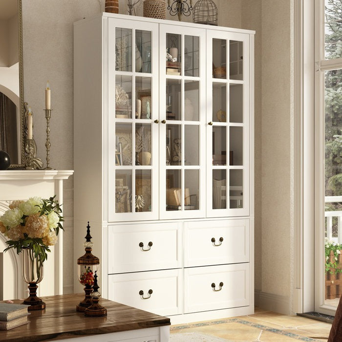 Haruto Tall Crockery Unit | White
