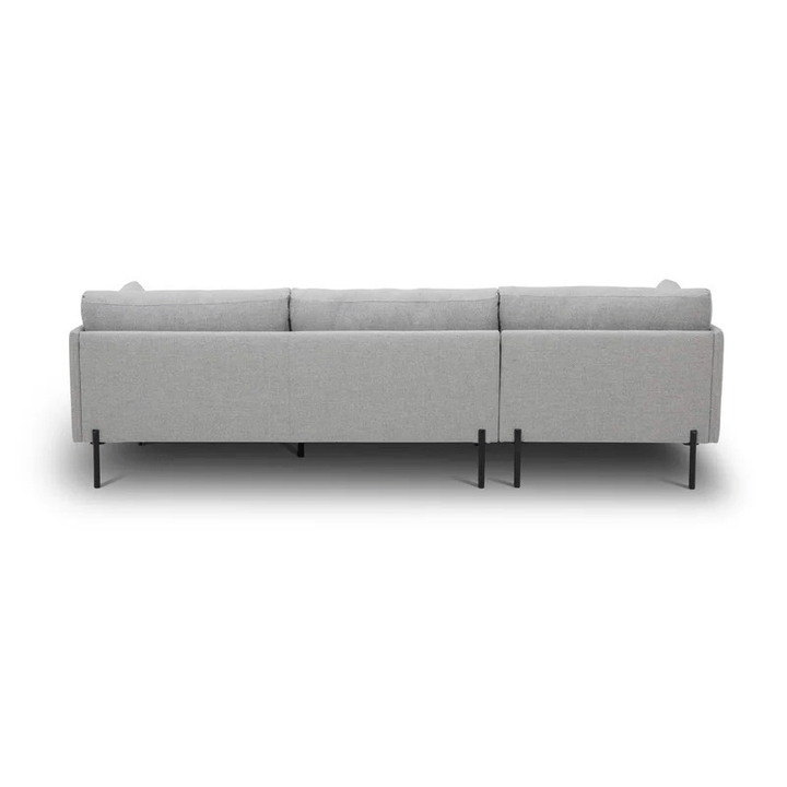 Union L Shape Sofa | Grey | Facing Left