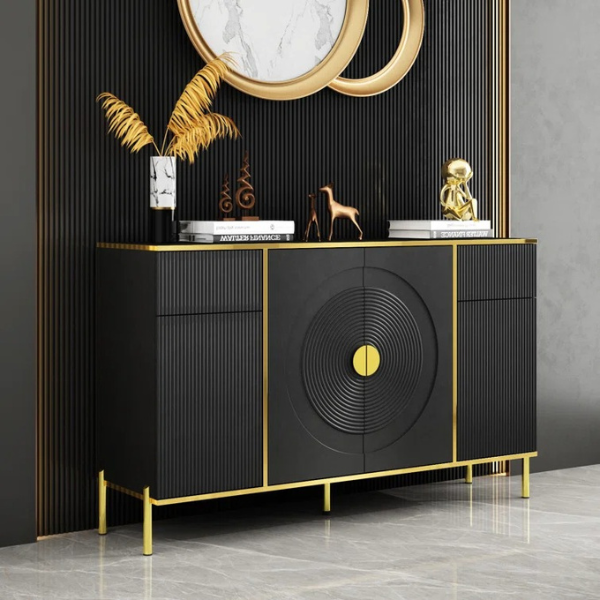 Cairo Sideboard & Cabinet | Small | Black