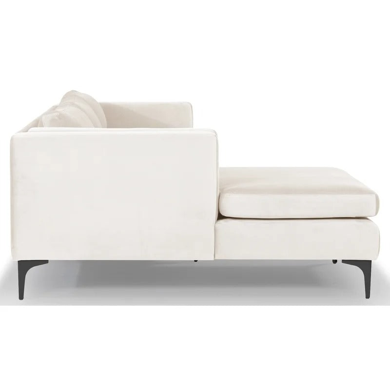 Francisco L shape Sofa | Beige | Facing Left