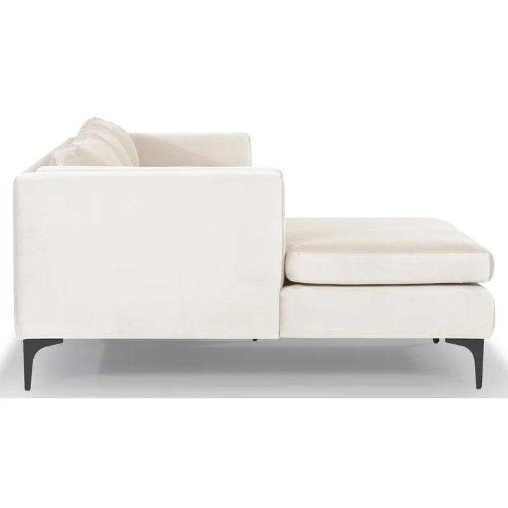 Francisco L shape Sofa | Beige | Facing Left