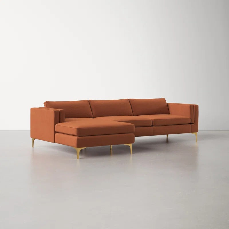 Francisco L shape Sofa | Tan | Facing Left