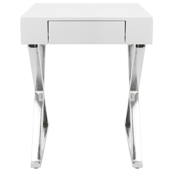 X End Table |White