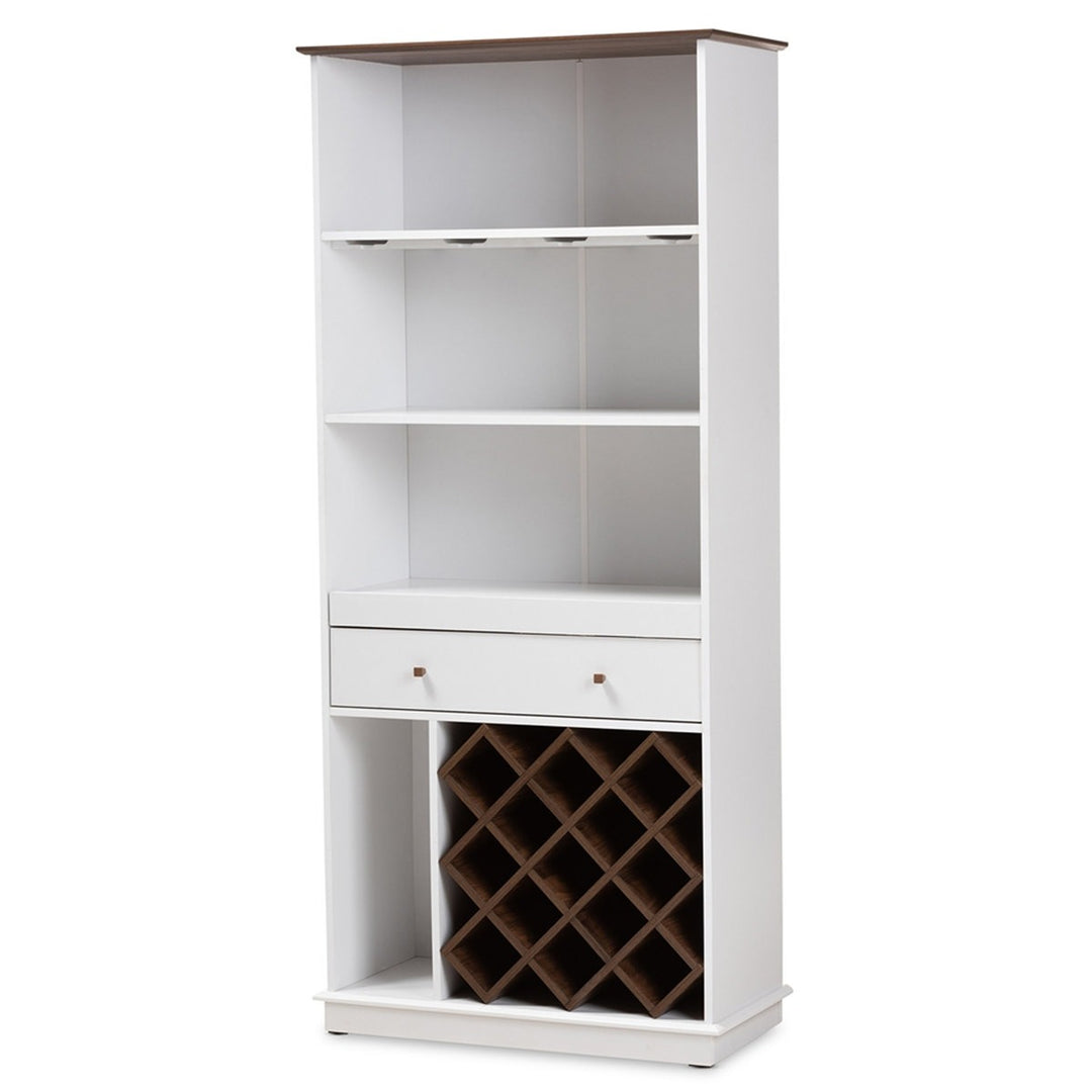Nisto Tall Bar Unit | White