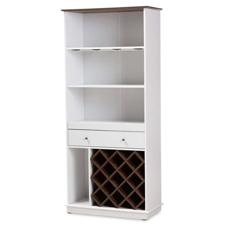 Nisto Tall Bar Unit | White