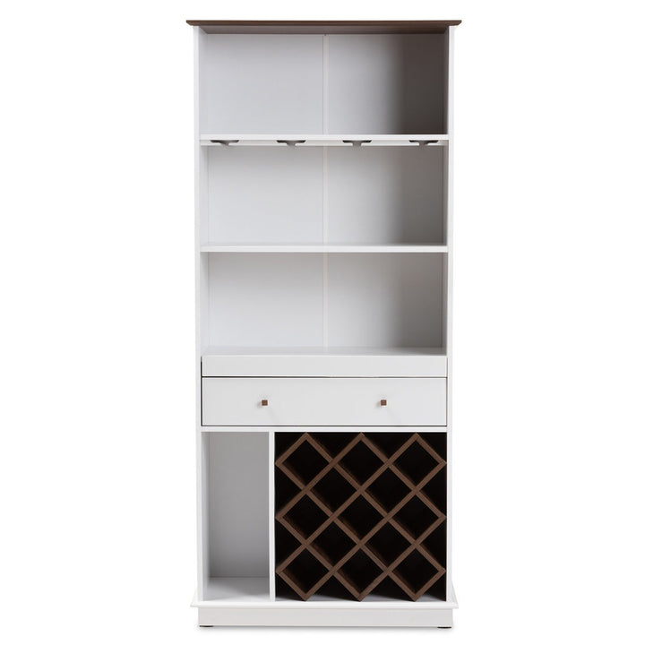 Nisto Tall Bar Unit | White