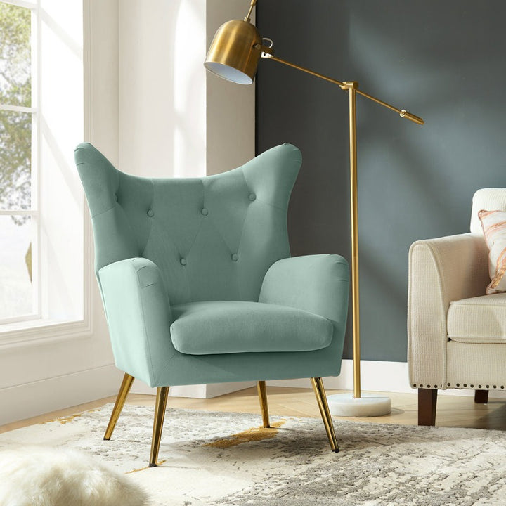 Wing Lounge Chair | Light Green