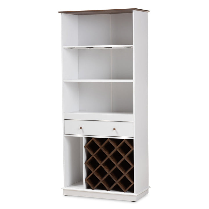 Nisto Tall Bar Unit | White