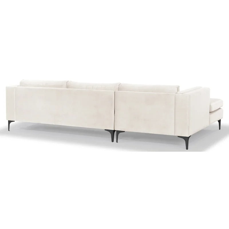 Francisco L shape Sofa | Beige | Facing Left