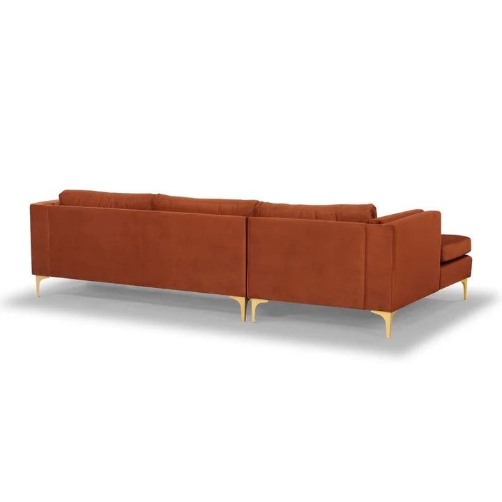 Francisco L shape Sofa | Tan | Facing Left