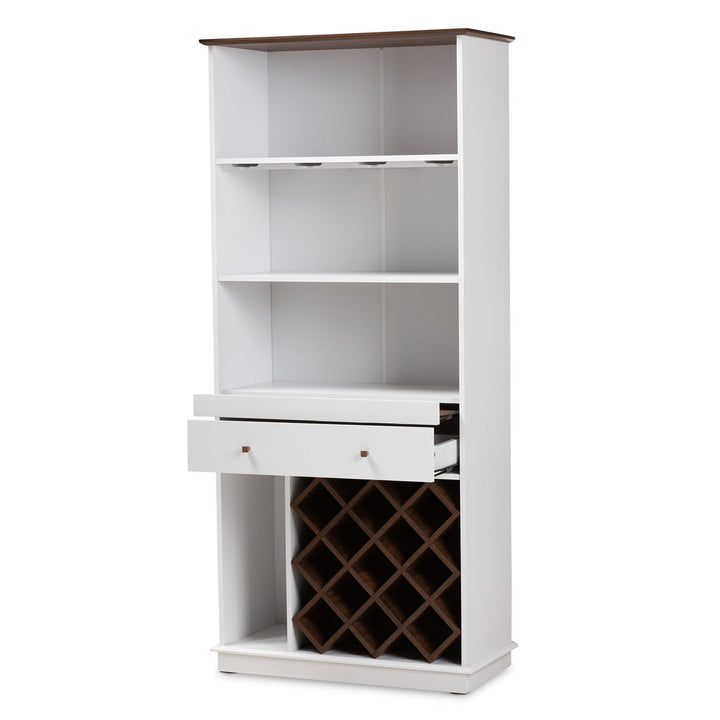 Nisto Tall Bar Unit | White