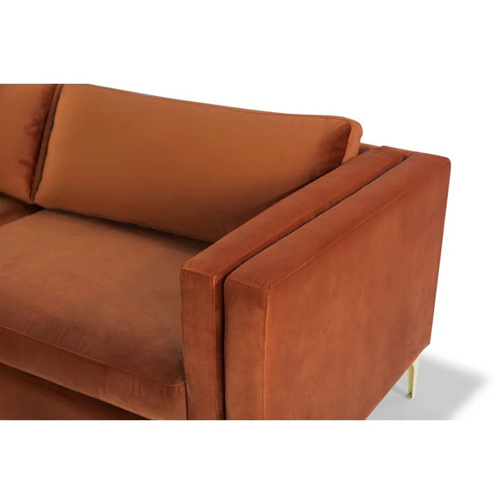 Francisco L shape Sofa | Tan | Facing Left