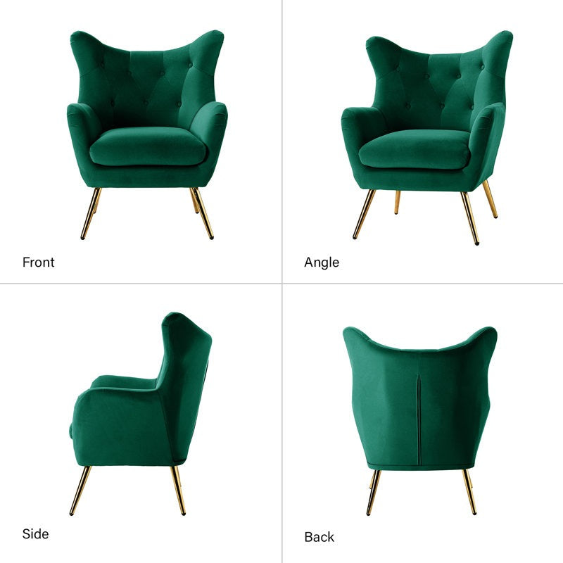 Wing Lounge Chair | Green