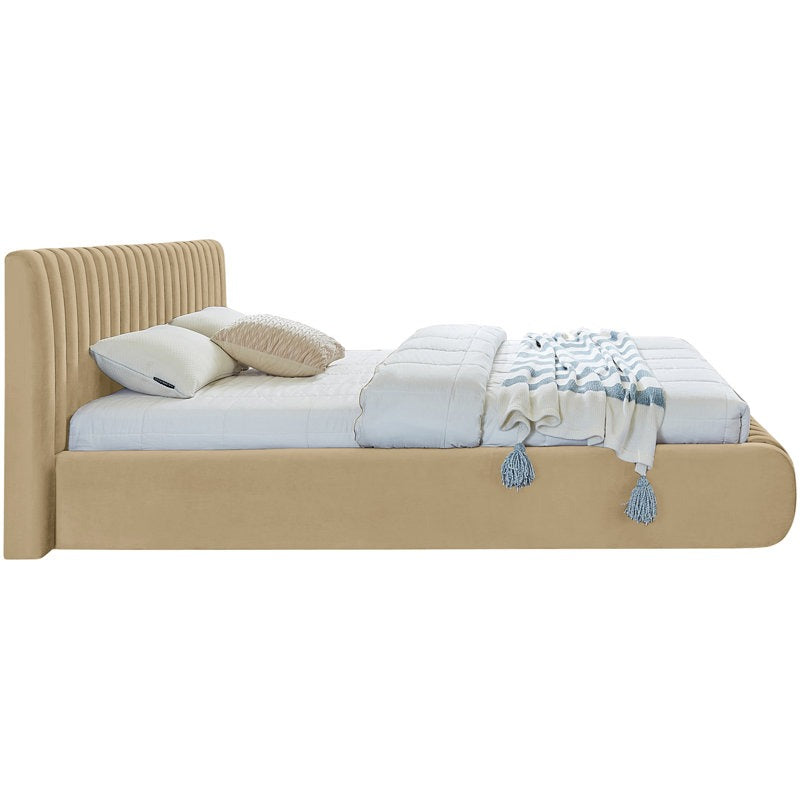 Kuro Bed without Storage | King | Cream Fabric