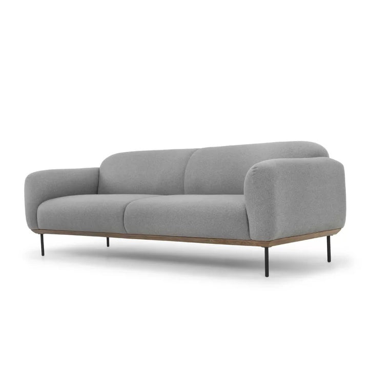 Rivet Sofa | 3 Seater | Grey