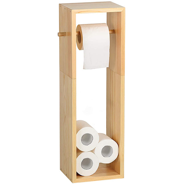 Paper Roll Napkin Holder | RubberWood