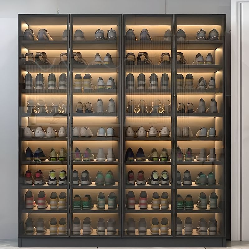 Zele Shoe Rack | Black