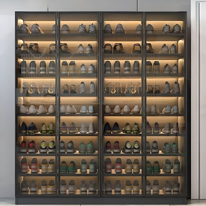 Zele Shoe Rack | Black