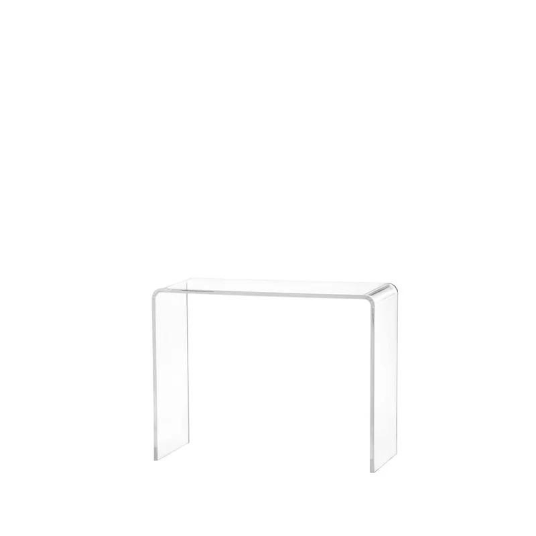 Allure Acrylic Console Table | Clear