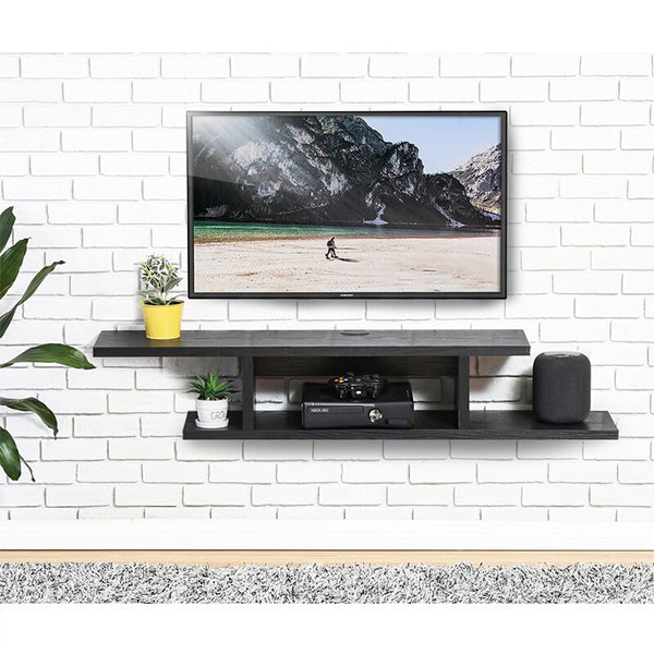 Mac Wall Mount TV Unit | Wenge