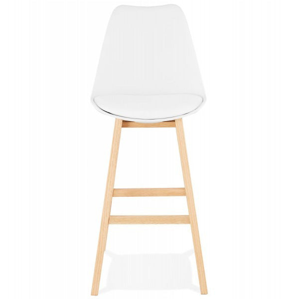 Samuel Bar Stool | White